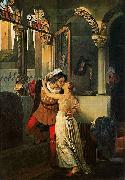 Francesco Hayez Romeo und Julia Germany oil painting artist